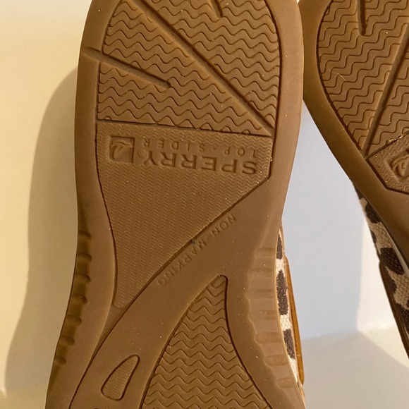 Cheetah print, Sperry top sider, women’s sz 9.5M - Picture 9 of 12